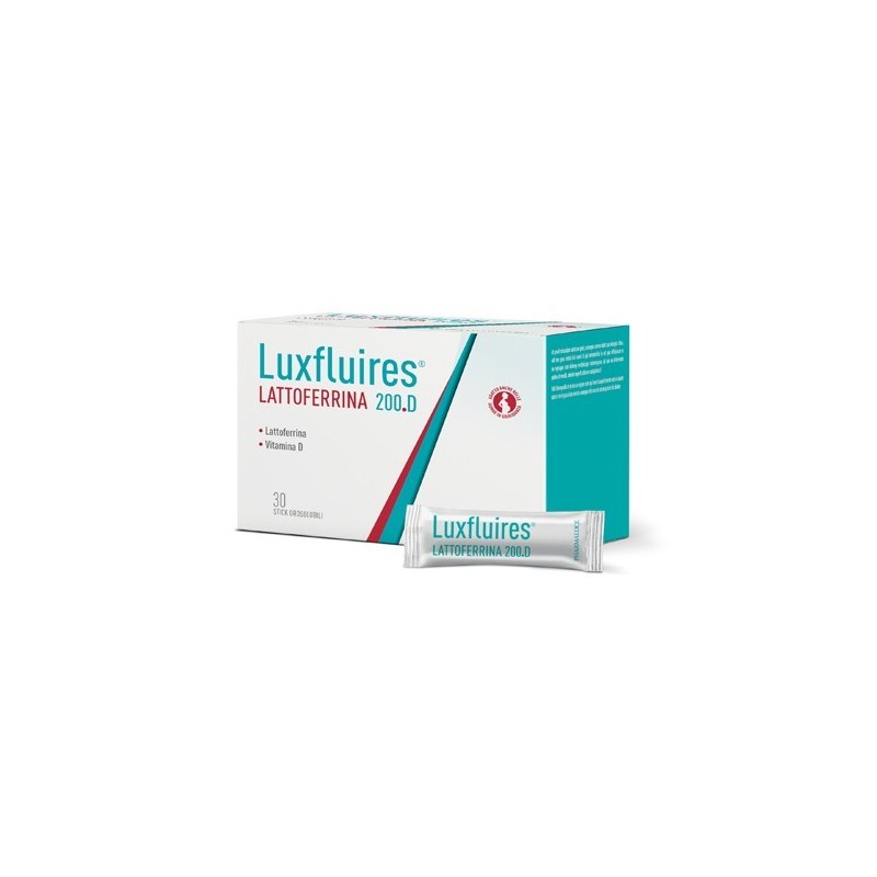 Pharmaluce Luxfluires Lattoferrina 200d 30 Stick