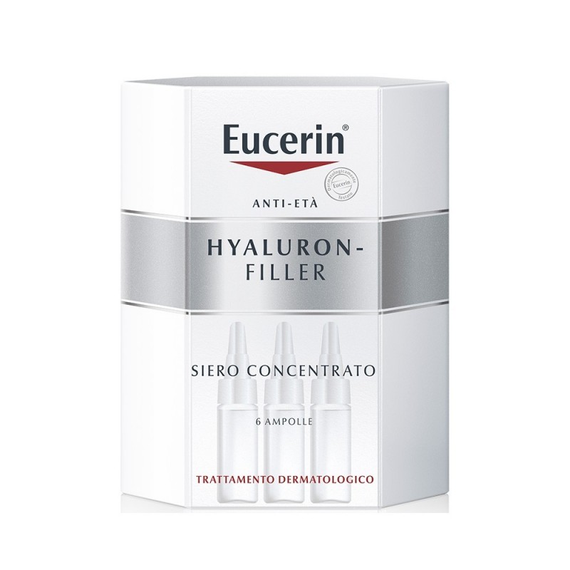 Beiersdorf Eucerin Hyaluron-fillerer Concentrato 6 Fiale 5 Ml