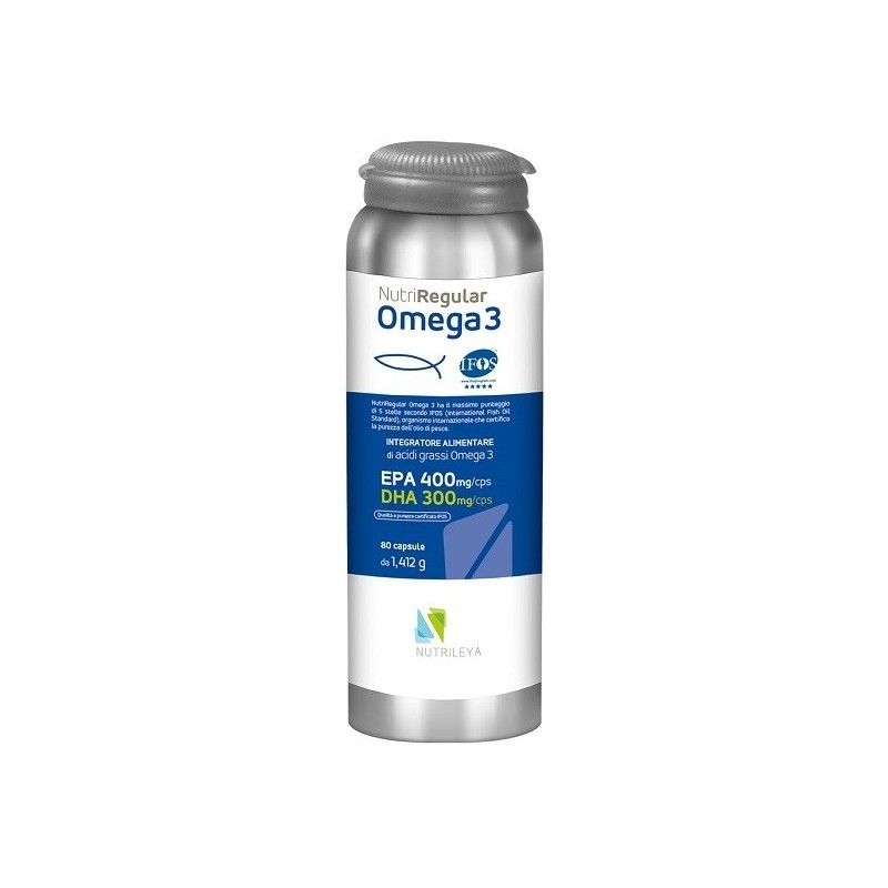 Nutrileya Nutriregular Omega 3 80 Capsule
