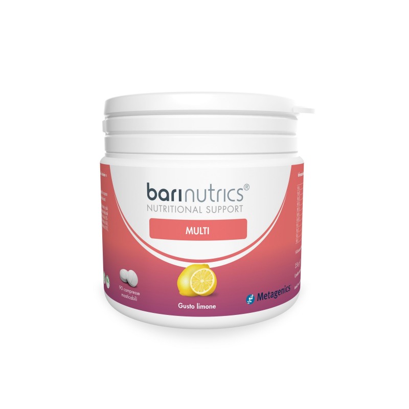 Metagenics Belgium Bvba Barinutrics Multi Limone 90 Compresse Masticabili