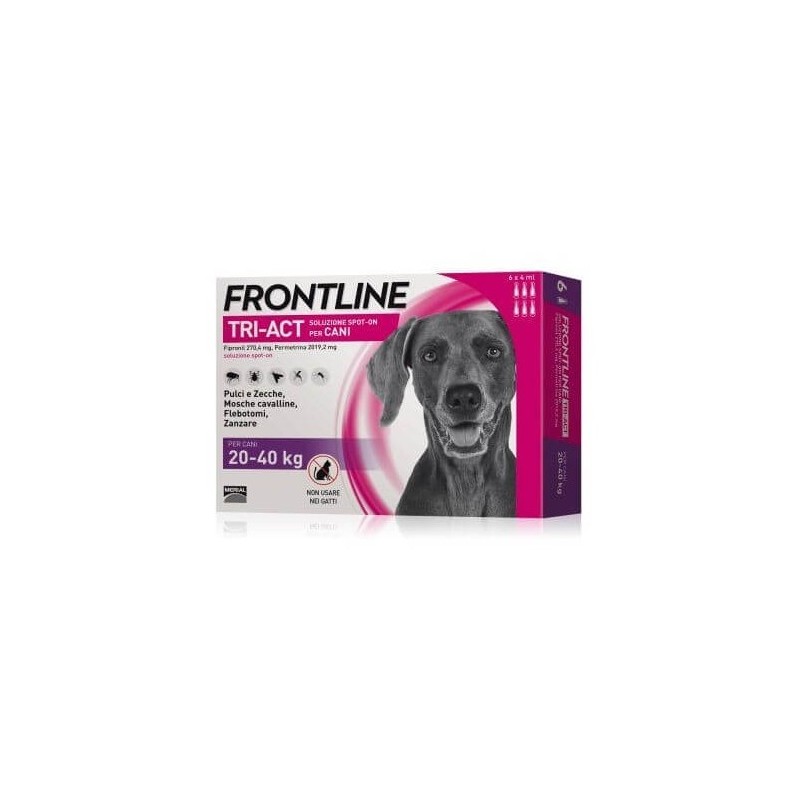 Boehringer Ing. Anim. H. It. Frontline Tri-act Soluzione Spot-on Per Cani Di 20-40 Kg