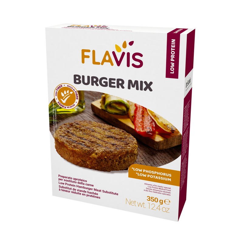 Dr. Schar Flavis Burger Mix Preparato Aproteico Per Sostituto Della Carne 350 G