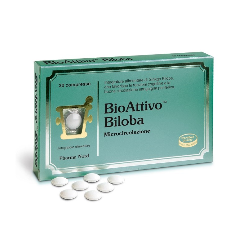 Pharma Nord Bioattivo Biloba 30 Compresse