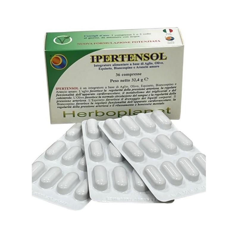 Herboplanet Ipertensol 36 Compresse