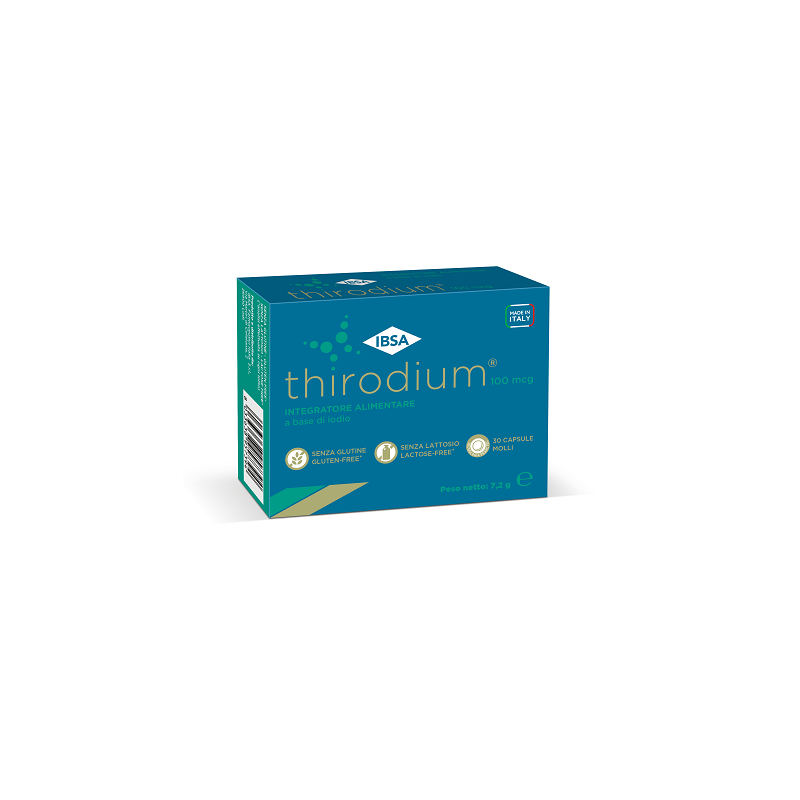 Ibsa Farmaceutici Italia Thirodium 100mcg 30 Capsule Molli