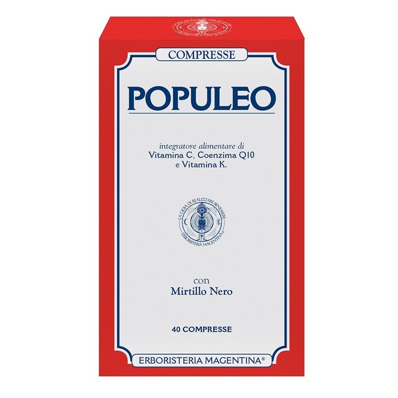 Erboristeria Magentina Populeo Compresse 40 Compresse