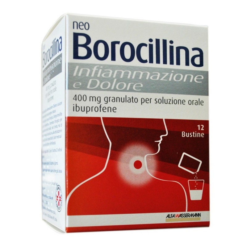 Alfasigma Neo Borocillina Infiammazione E Dolore 400 Mg Granulato Per Soluzione Orale Ibuprofene