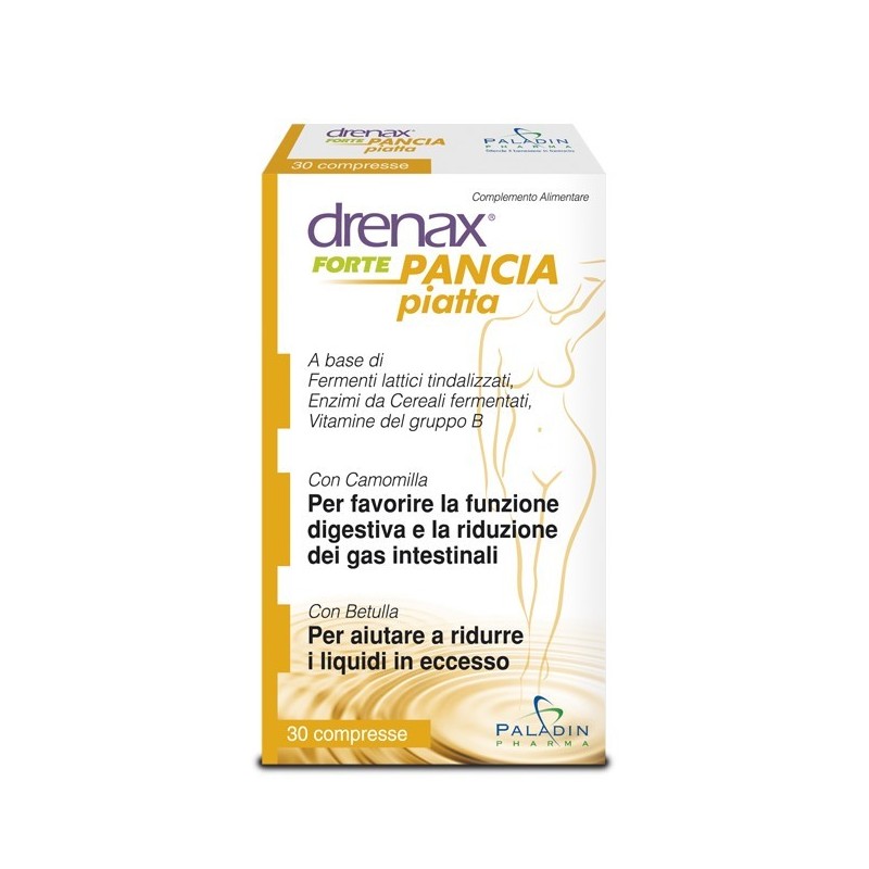 Paladin Pharma Drenax Forte Pancia Piatta 30 Compresse
