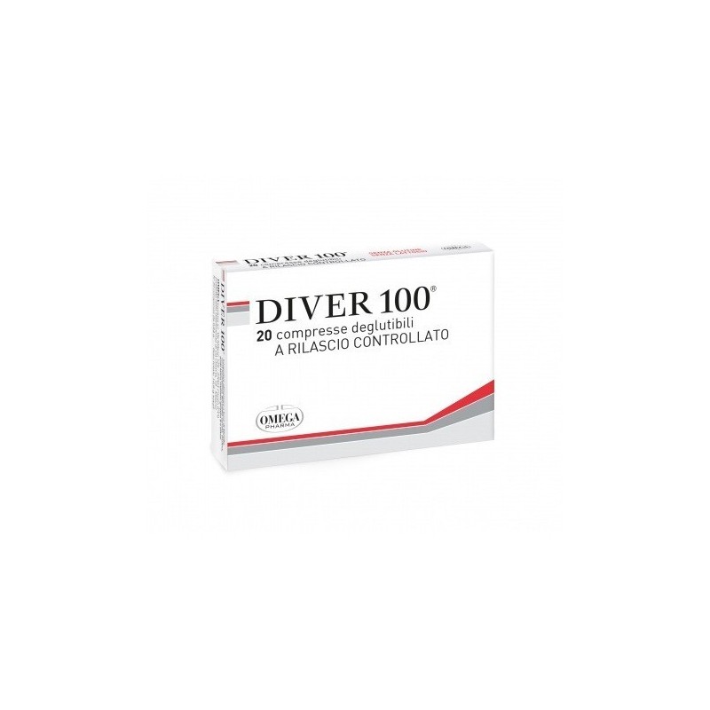Omega Pharma Diver 100 20 Compresse