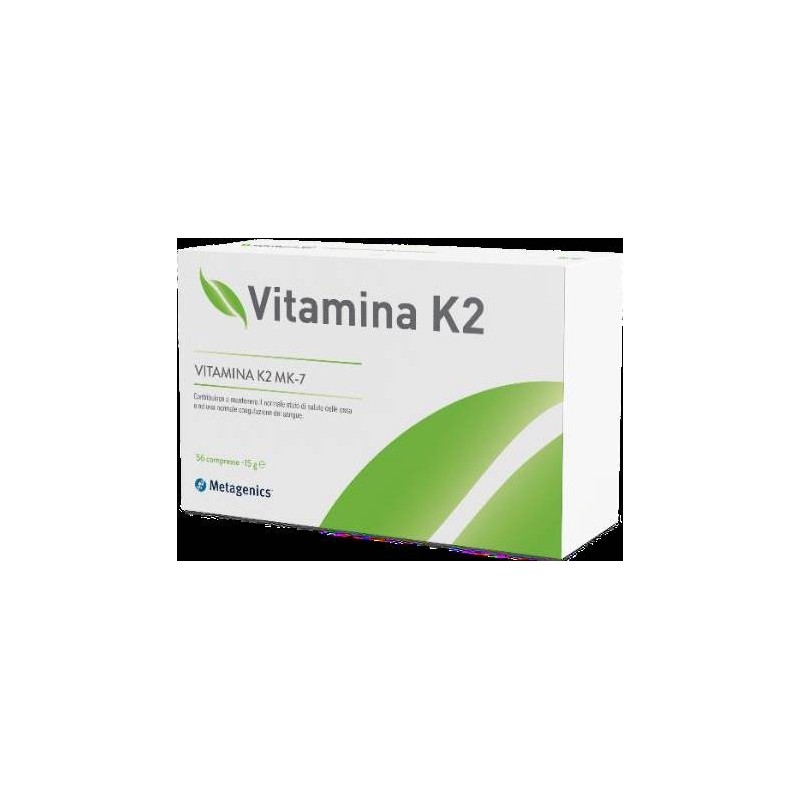 Metagenics Belgium Bvba Vitamina K2 Metagenics 56 Compresse