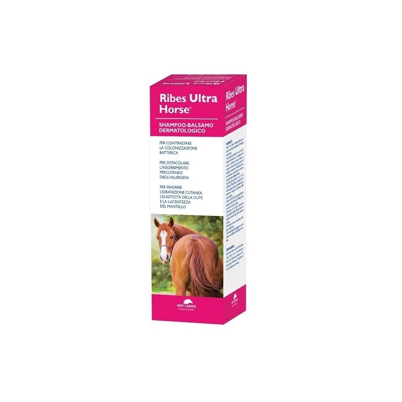 N. B. F. Lanes Ribes Horse Ultra Shampoo Dermatologico 1 Litro