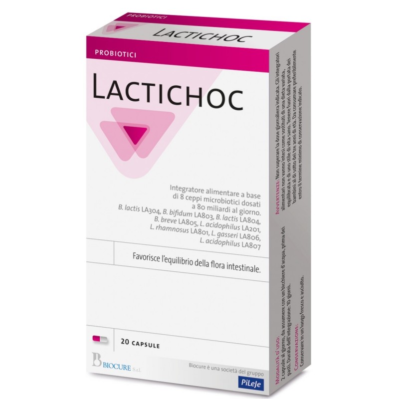 Biocure Lactichoc 20 Capsule