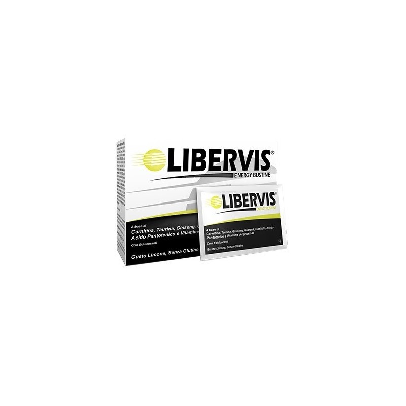 Shedir Pharma Unipersonale Libervis Energy Limone 20 Bustine 4 G