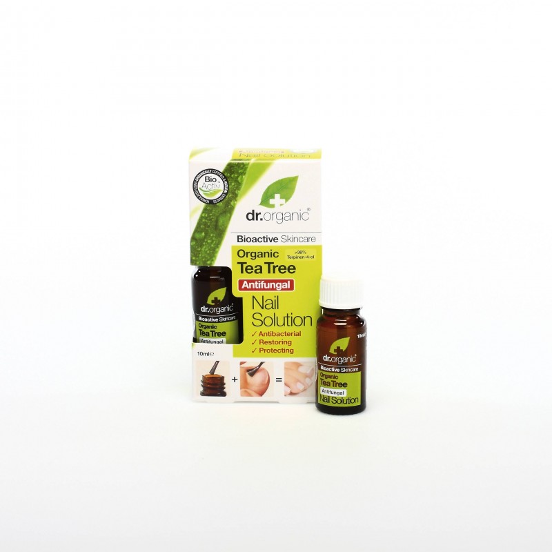 Optima Naturals Dr Organic Tea Tree Nail Solution Soluzione Unghie 10 Ml