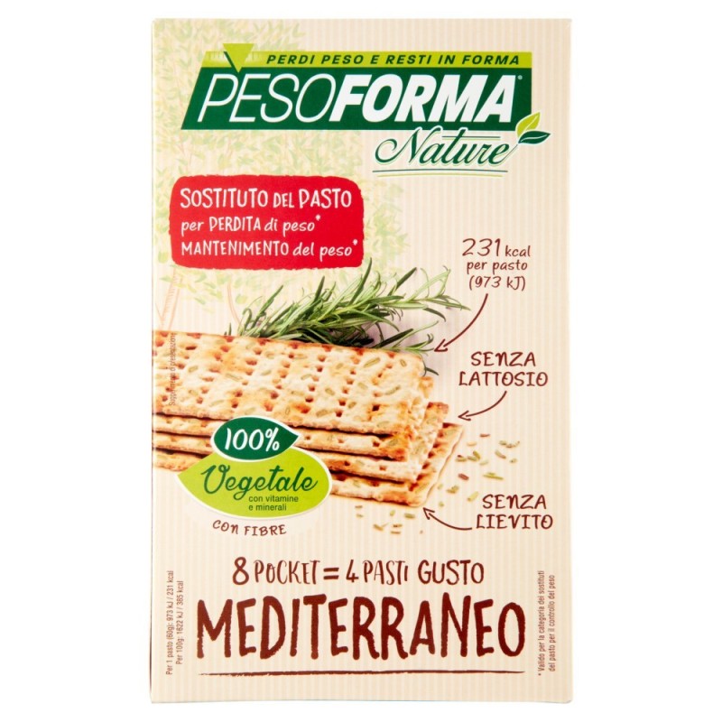 Nutrition & Sante' Italia Pesoforma Pasto Mediterraneo 240 G