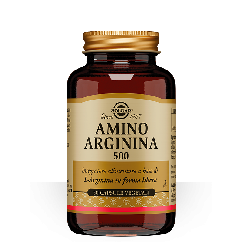 Solgar It. Multinutrient Amino Arginina 500 50 Capsule Vegetali