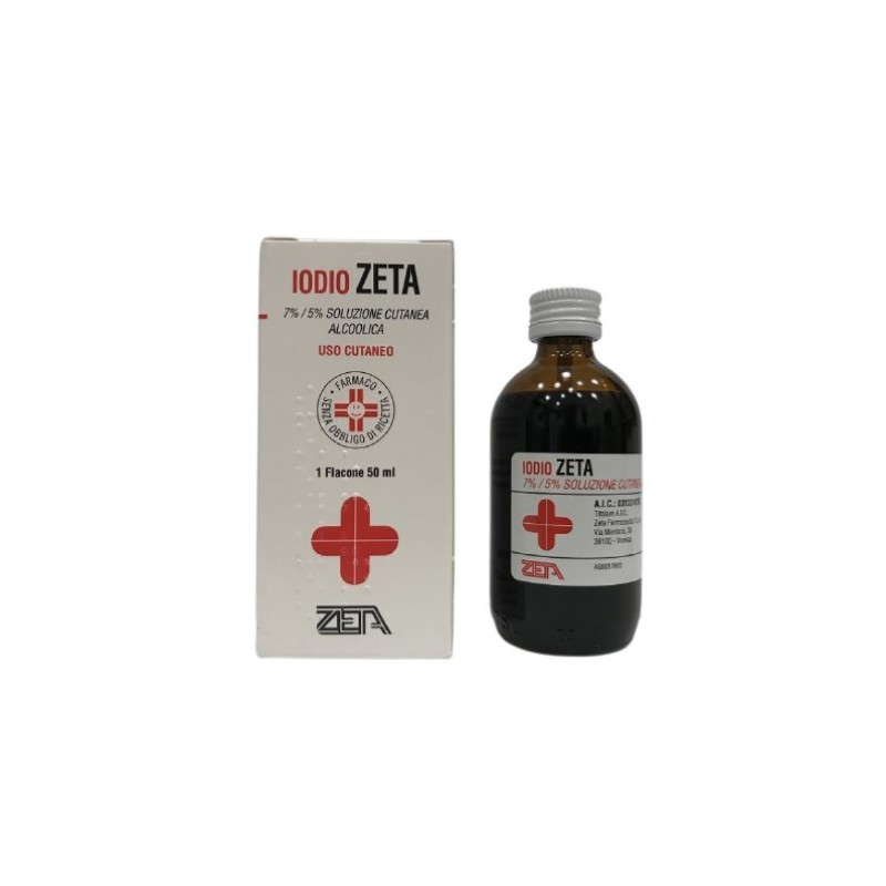 Zeta Farmaceutici Iodio Zeta 7%/5% Soluzione Cutanea