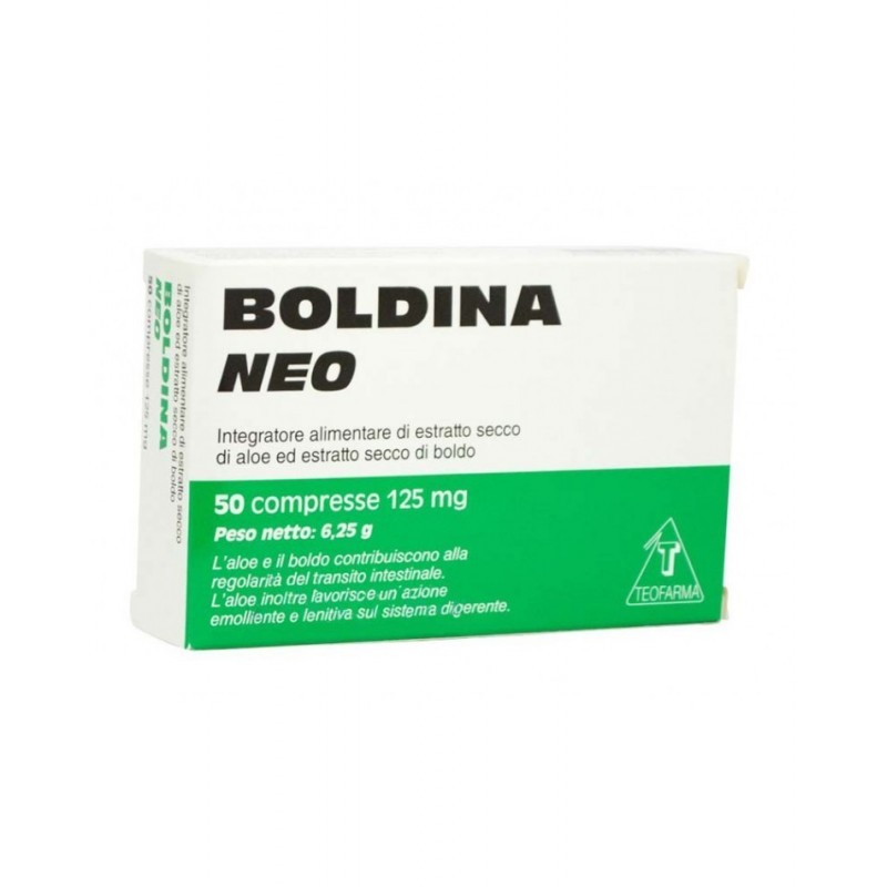 Teofarma Boldina Neo 50 Compresse 125 Mg
