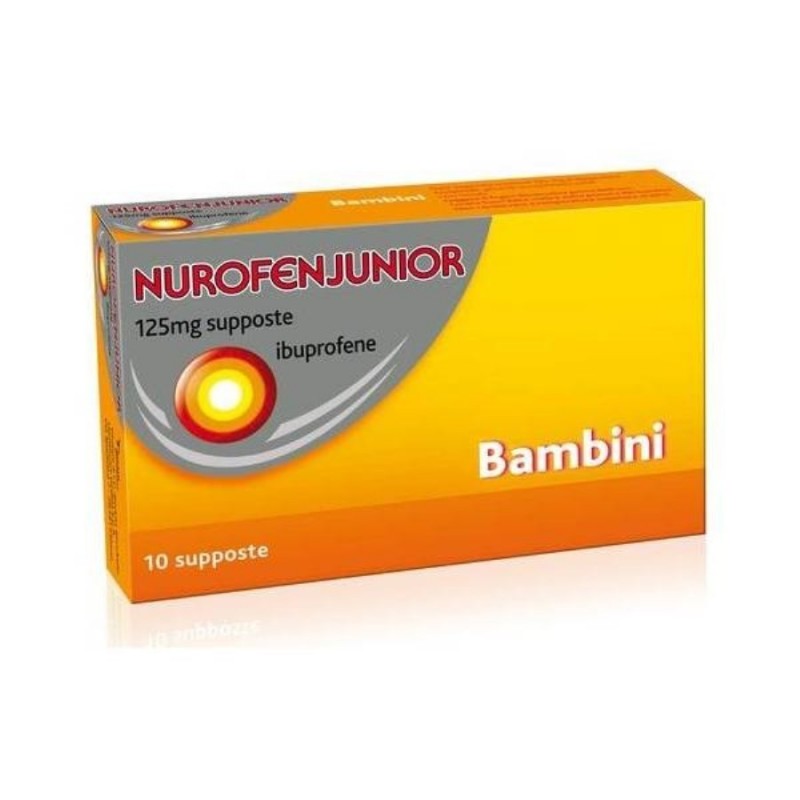 Reckitt Benckiser H. Nurofenjunior 125 Mg Supposte Bambini Ibuprofene