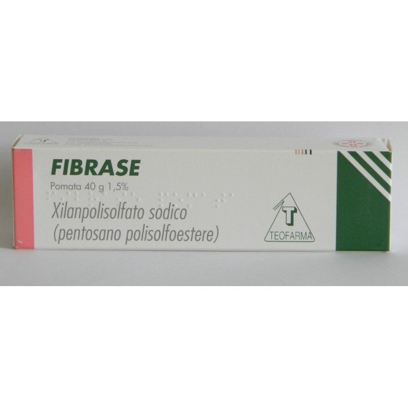 Teofarma Fibrase Pomata 40 G 1,5% Xilanpolisolfato Sodico 