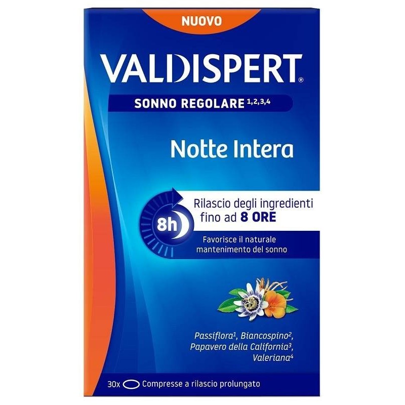 Vemedia Pharma Valdispert Notte Intera 30 Compresse