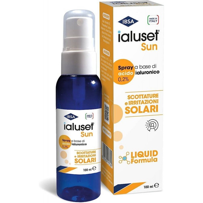 Ibsa Farmaceutici Italia Ialuset Sun Spray Acido Ialuronico 0,2% 100 Ml