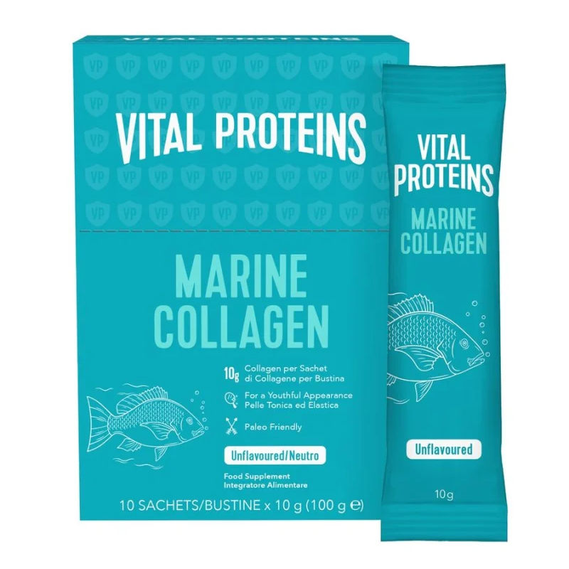 Nestle' Italiana Vital Proteins Marine Collagen 10 Stick Pack Da 10 G