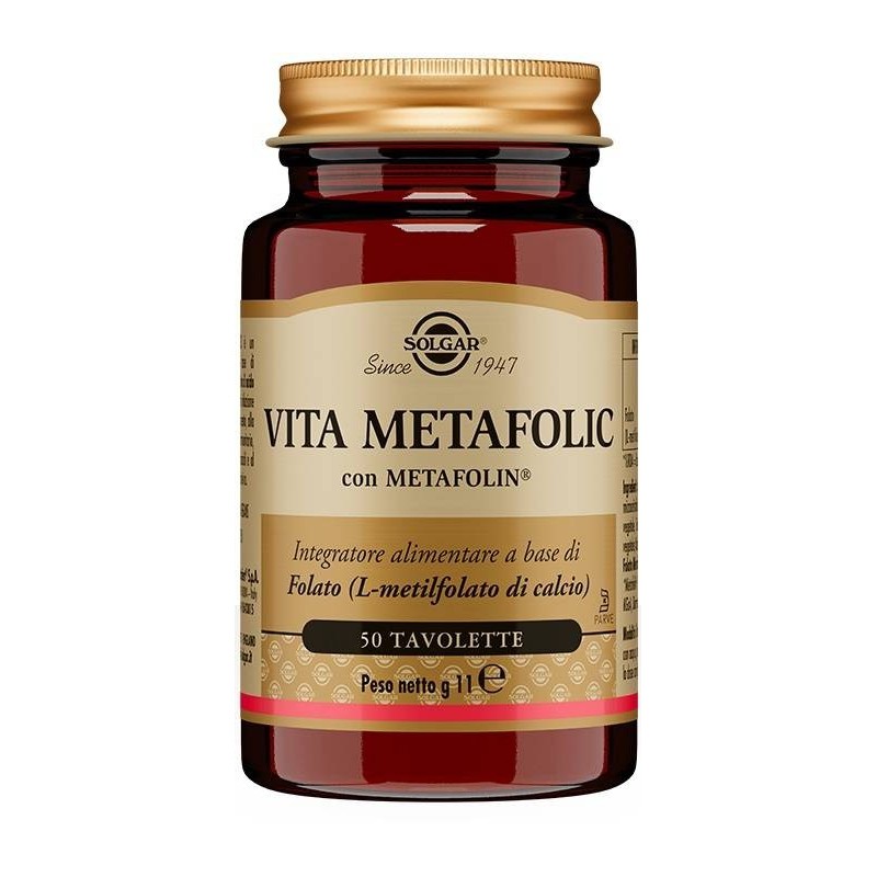 Solgar It. Multinutrient Vita Metafolic 50 Tavolette