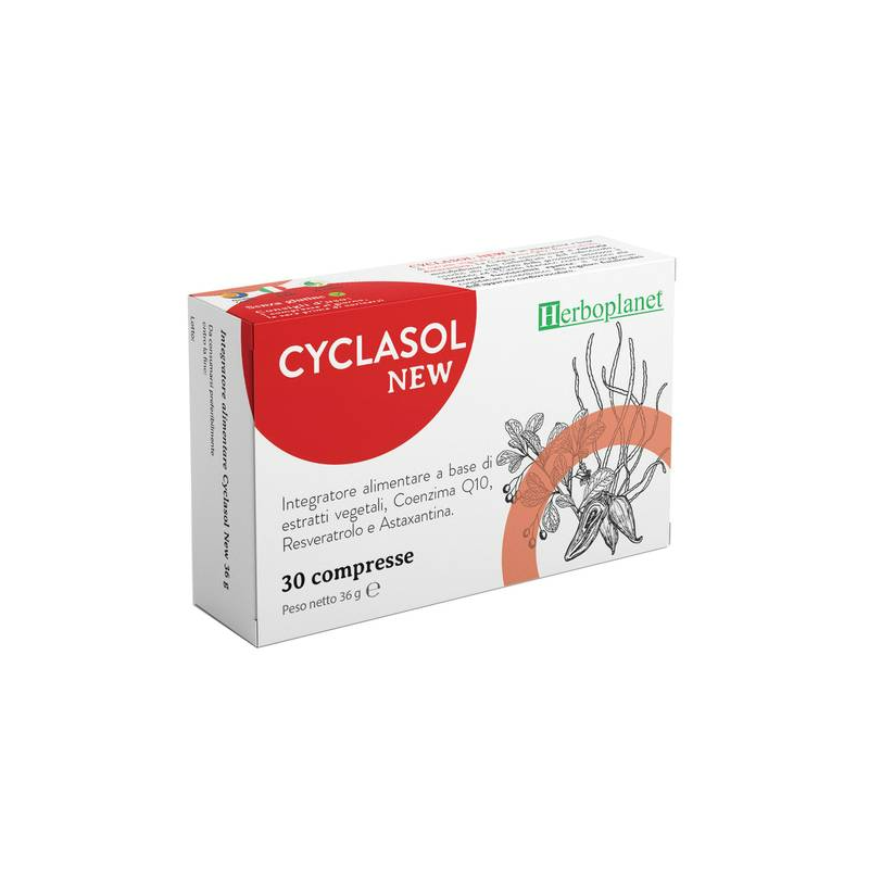 Herboplanet Cyclasol New 30 Compresse