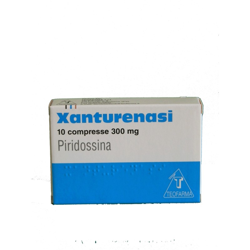 Teofarma Xanturenasi 10 Compresse 300 Mg Piridossina