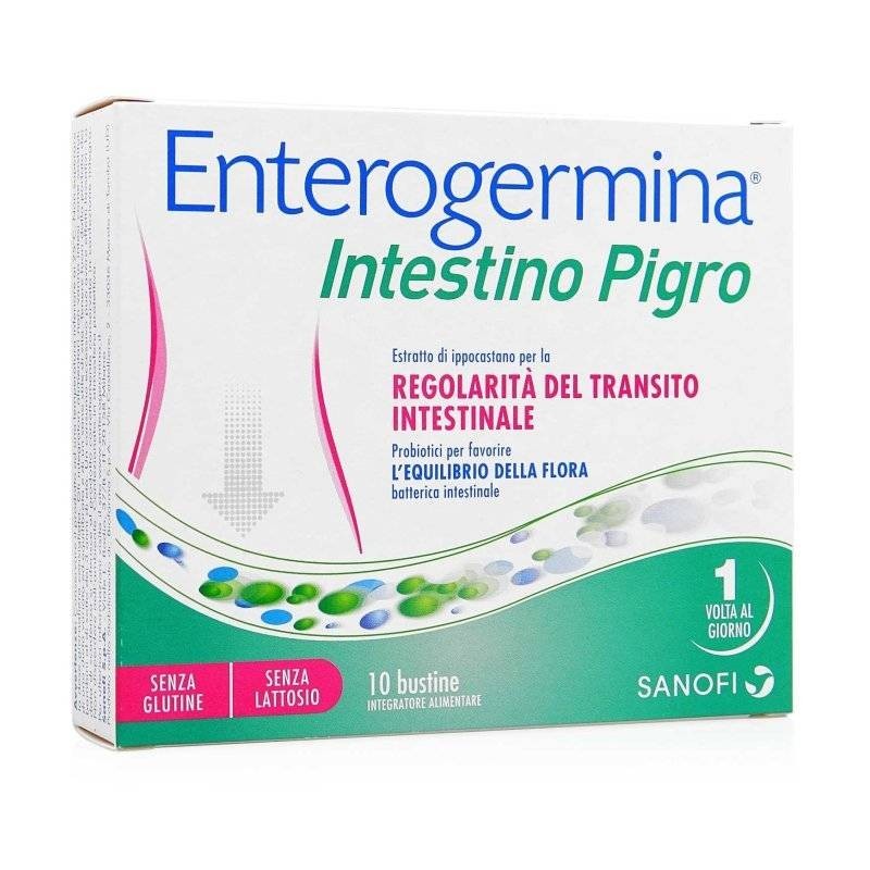 Opella Healthcare Italy Enterogermina Intestino Pigro 20 + 20 Bustine