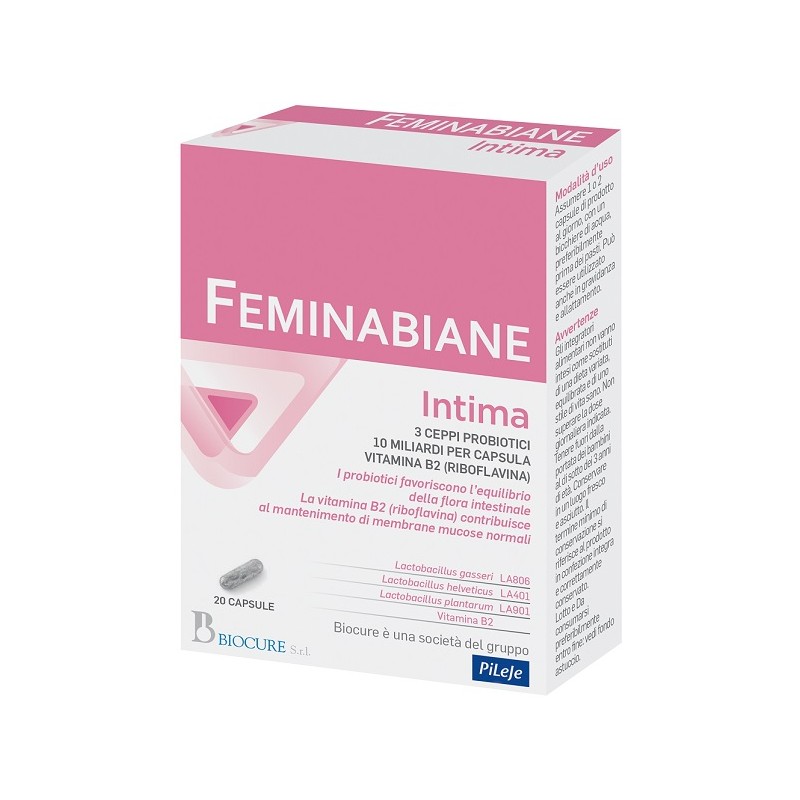 Biocure Feminabiane Intima 20 Capsule