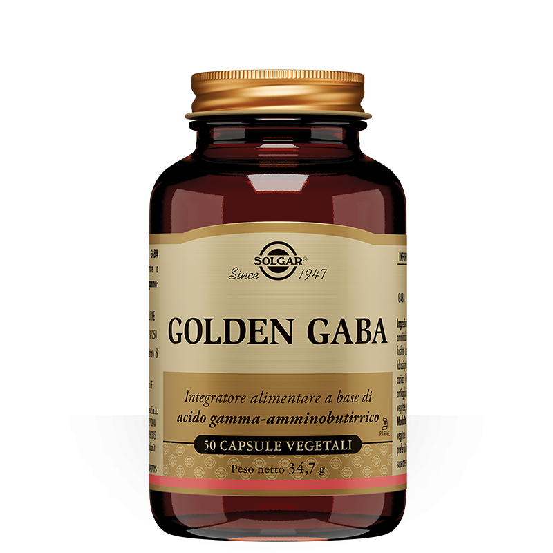 Solgar It. Multinutrient Golden Gaba 50 Capsule Vegetali
