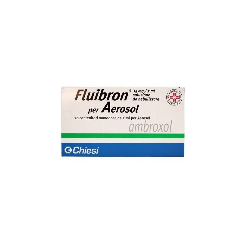 Chiesi Farmaceutici Fluibron 15 Mg/2 Ml Soluzione Da Nebulizzare Ambroxolo Cloridrato