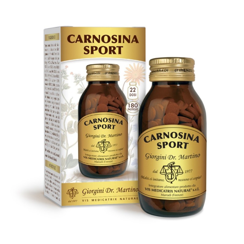 Dr. Giorgini Ser-vis Carnosina Sport Vitaminsport 180 Pastiglie