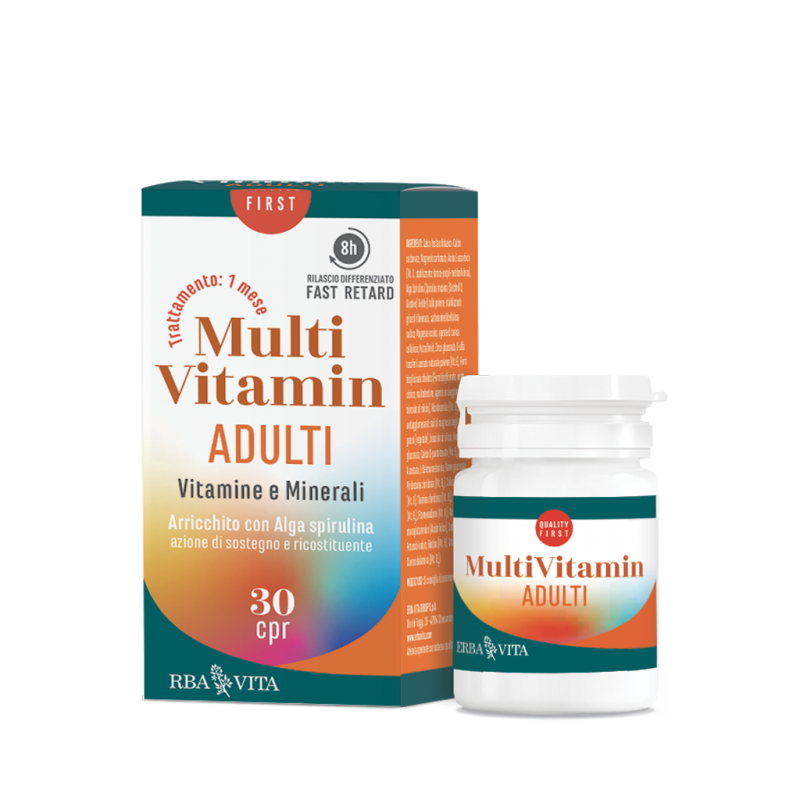 Erba Vita Group Multi Vitamin Adulti 30 Compresse