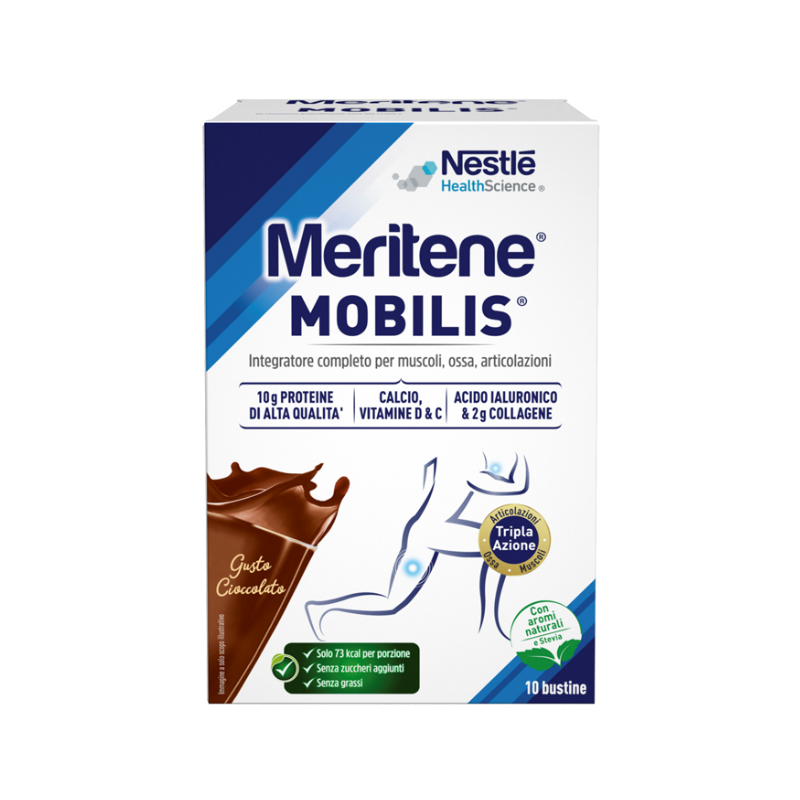 Nestle' It. Meritene Mobilis Chocolate 8 10 Bustine