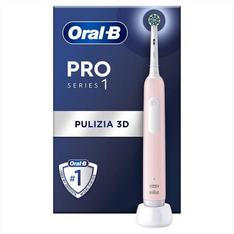 Procter & Gamble Oralb Pro 1 Rosa Spazzolino Elettrico+tc