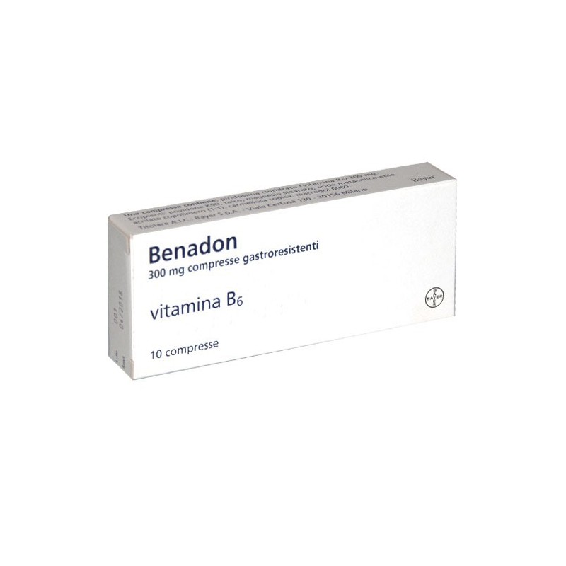 Teofarma Benadon 300 Mg Compresse Gastroresistentivitamina B6