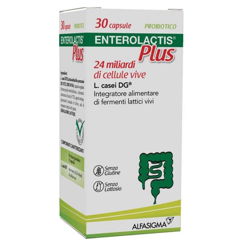 Alfasigma Enterolactis Plus 30 Capsule