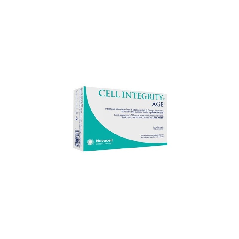 Novacell Biotech Company Cell Integrity Age 40 Compresse