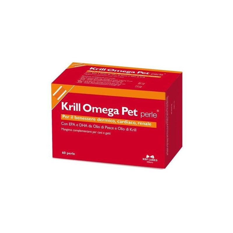N. B. F. Lanes Krill Omega Pet Blister 60 Perle