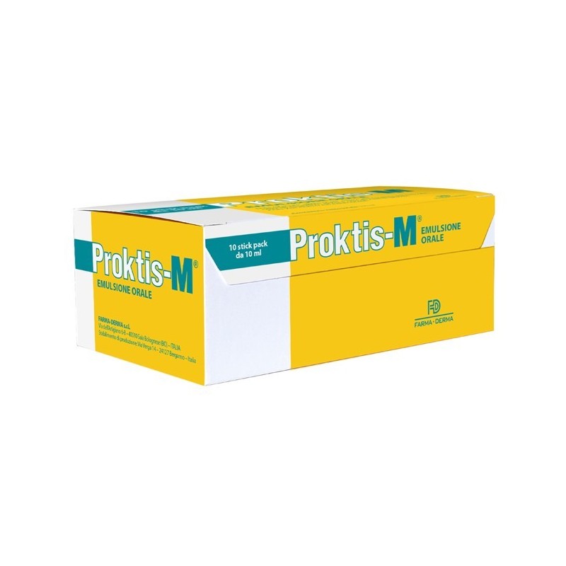Farma-derma Proktis-m Emulsione Orale 10 Stick Da 10 Ml