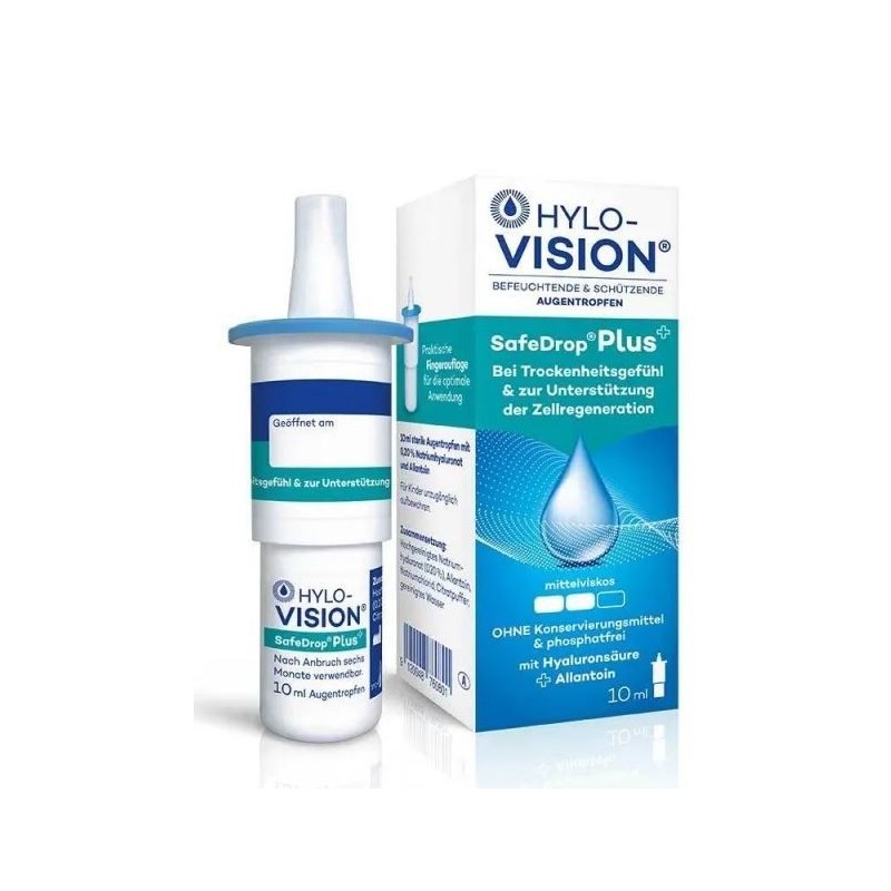 Omnivision Italia Hylovision Safe Drop Plus Collirio Idratante E Protettivo 10 Ml