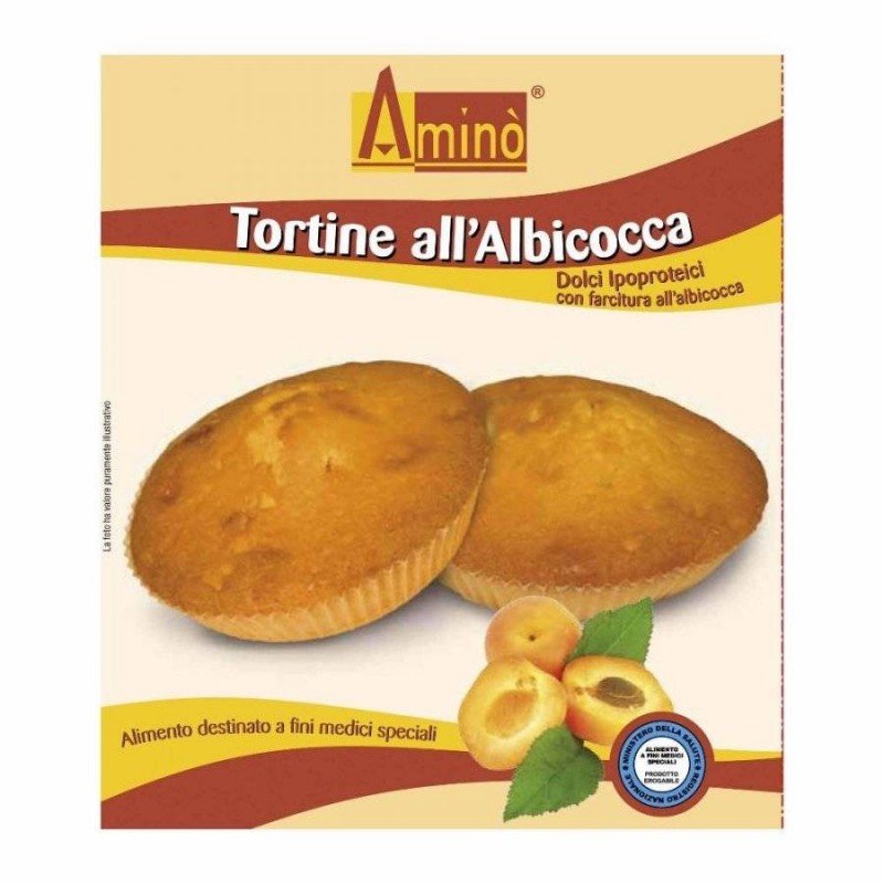 Nove Alpi Amino' Le Tortine Albicocca 4 Pezzi Da 52,5 G