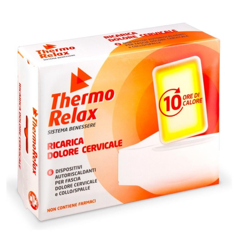 Alsipharma Thermorelax Ricarica Per Fascia Dolore Cervicale 6 Dispositivi Autoriscaldanti
