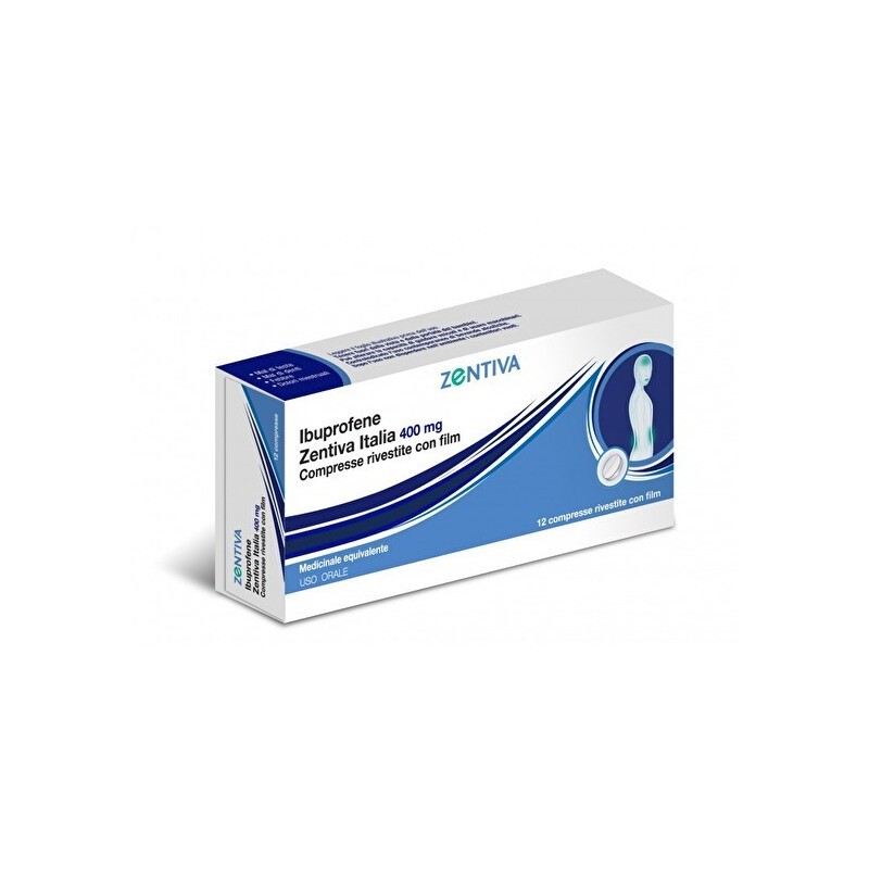 Ibuprofene Zentiva Italia 400 Mg Compresse Rivestite Con Film Ibuprofene Medicinale Equivalente
