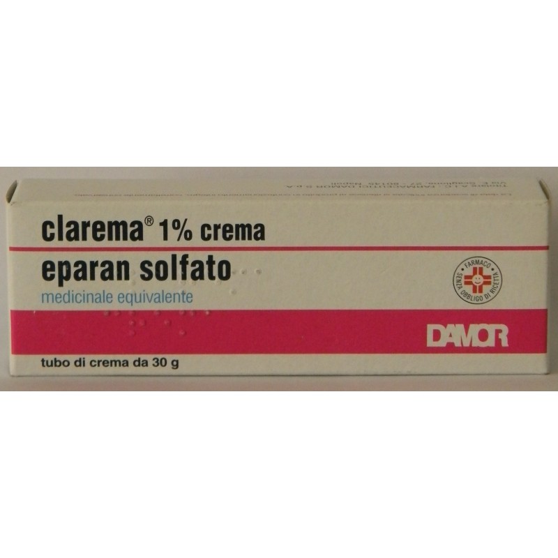 Farmaceutici Damor Clarema 1 % Crema Eparan Solfato