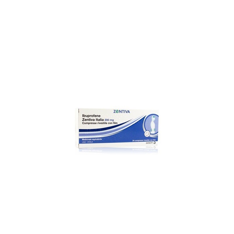 Ibuprofene Zentiva Italia 200 Mg Compresse Rivestite Con Film Ibuprofene Medicinale Equivalente