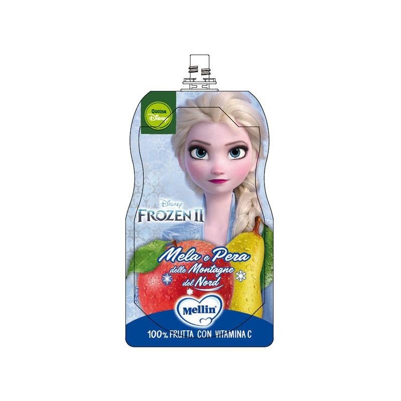Danone Nutricia Soc. Ben. Pouch Disney Frozen Mela Pera 110 G